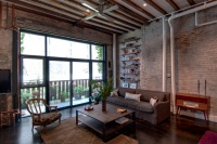 Reiko Feng Shui Interior Design - Loft renovation - eclectic - living room - new york