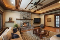 La Grange Park Residence - traditional - living room - chicago