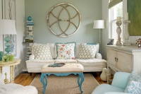 Small Coastal Home - eclectic - living room - boston