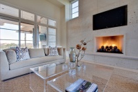 Barton Creek Residence - contemporary - living room - austin