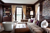 River Oaks Residence - traditional - family room - houston