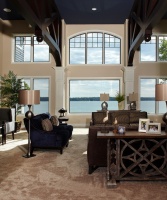 Client Home - Gull Lake, MI - traditional - living room - grand rapids