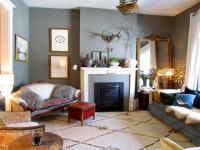 Vintage Elegance - eclectic - living room - toronto