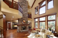 2012 Event Home - West Lakeland MN - traditional - living room - minneapolis