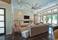 Bowman Living - contemporary - living room - austin