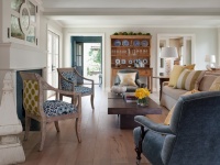 Mill Valley Classic Cottage - traditional - living room - san francisco