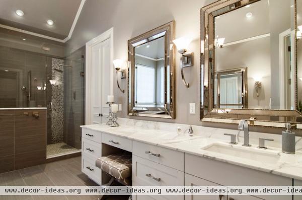 13d-Beckington Master Bathroom - traditional - bathroom - dallas