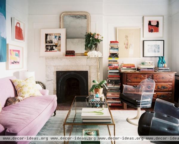 Bohemian Eclectic Vintage Living Room