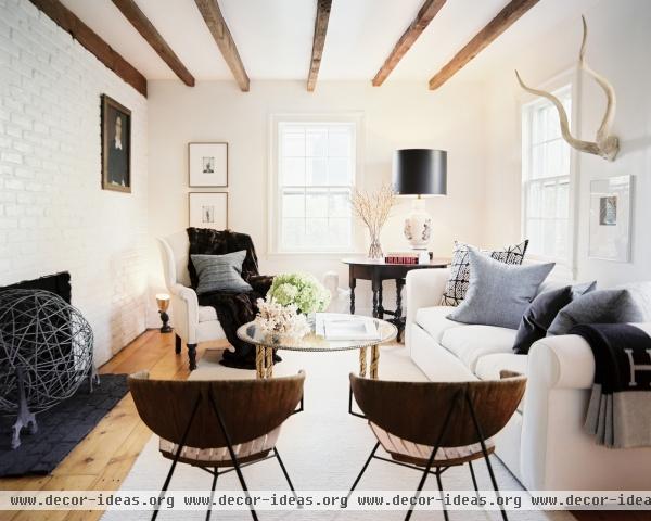 Country Eclectic Rustic Vintage Living Room