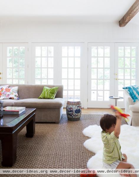 Contemporary Country Living Room