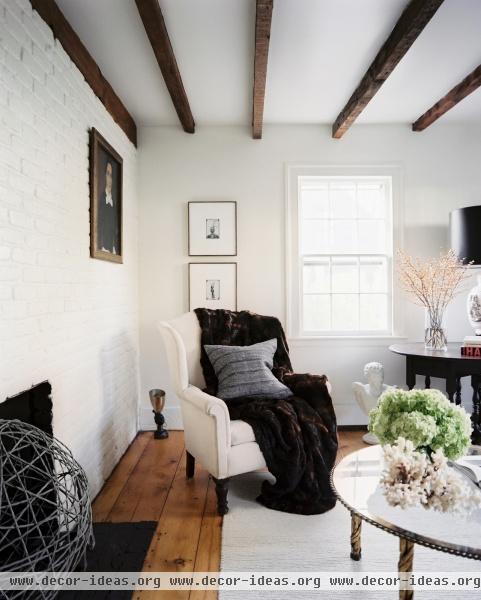 Eclectic Rustic Traditional Living Room