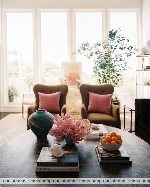 Bohemian Traditional Living Room