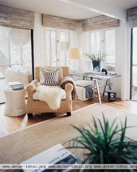 Beach Bohemian Living Room