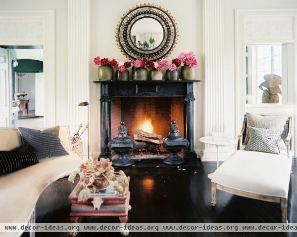 French Traditional Vintage Living Room