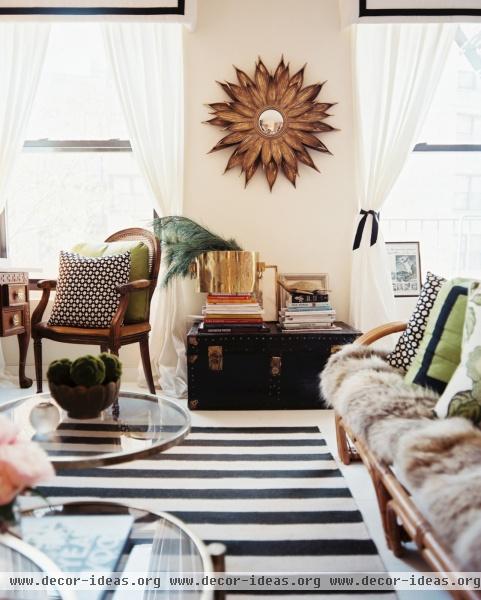 Bohemian Eclectic Vintage Living Room