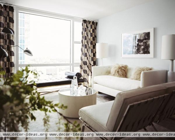 Midcentury Minimalist Modern Living Room