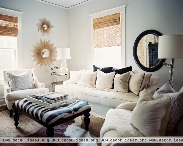 Eclectic Traditional Living Room