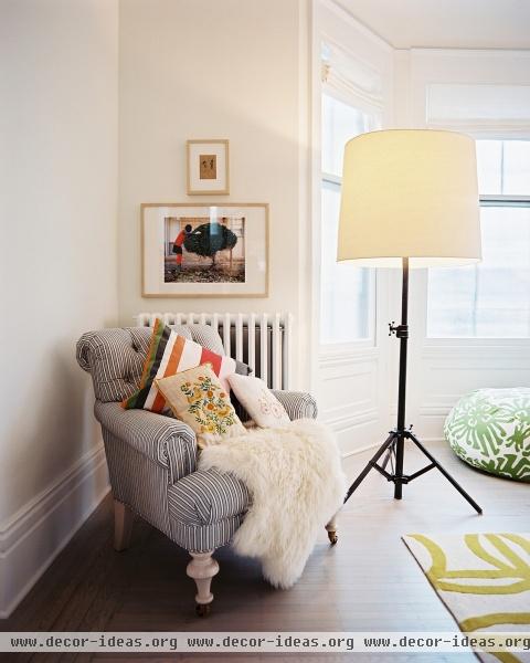 Midcentury Modern Traditional Living Room