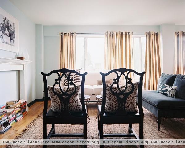 Eclectic Traditional Living Room