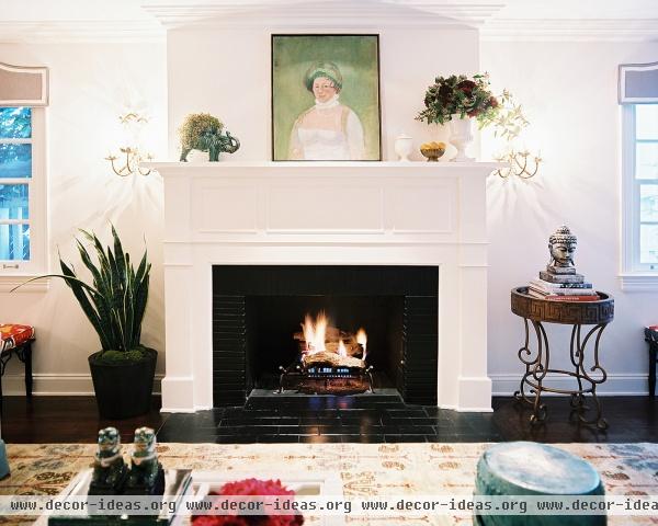 Eclectic Traditional Living Room