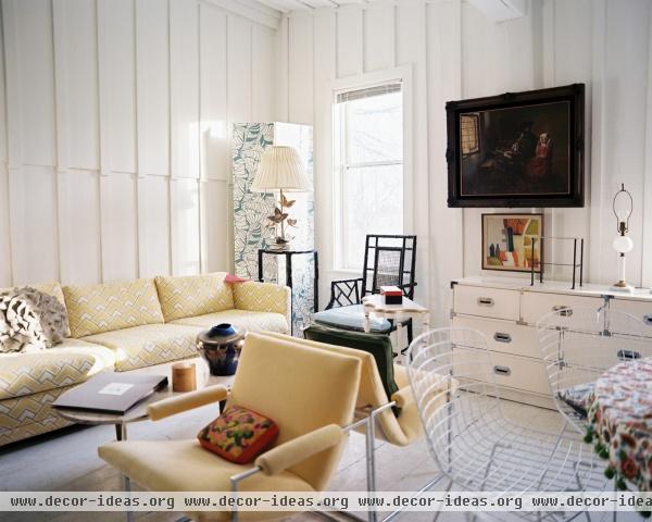 Eclectic Vintage Living Room