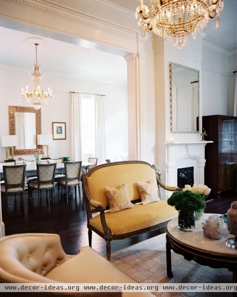 French Traditional Living Room