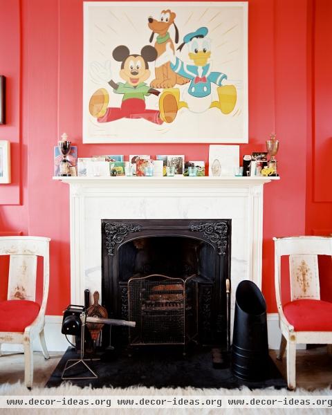 Country Traditional Living Room