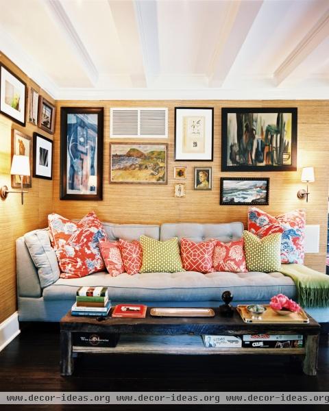 Eclectic Traditional Living Room