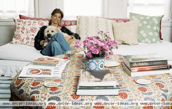 Bohemian Eclectic Traditional Living Room