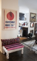 Bohemian Eclectic Vintage Living Room