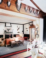 Country Eclectic Rustic Living Room