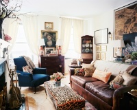 Eclectic Traditional Vintage Living Room