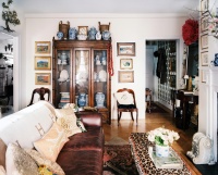 Eclectic Traditional Vintage Living Room