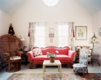 Traditional Vintage Living Room