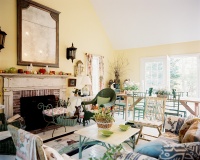 Country Vintage Living Room