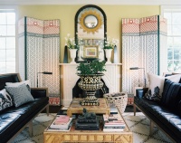 French Bohemian Eclectic Traditional Vintage Living Room