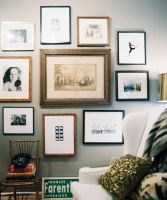 Traditional Vintage Living Room