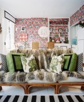 Bohemian Eclectic Living Room