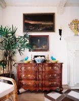 Bohemian Traditional Vintage Living Room