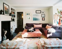 Bohemian Traditional Living Room