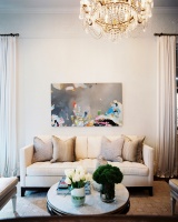 French Contemporary Living Room