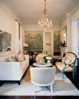 French Contemporary Living Room