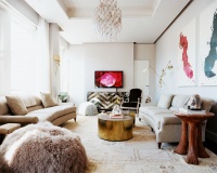 Eclectic Modern Living Room