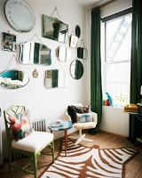 Eclectic Vintage Living Room