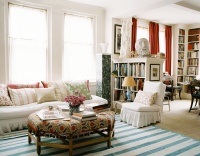 Bohemian Eclectic Traditional Living Room