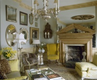 Eclectic Traditional Living Room