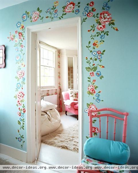 Country Eclectic Traditional Bedroom