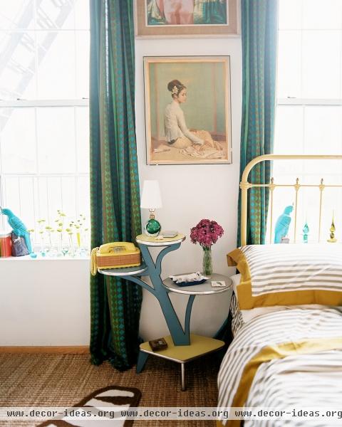 Eclectic Vintage Bedroom