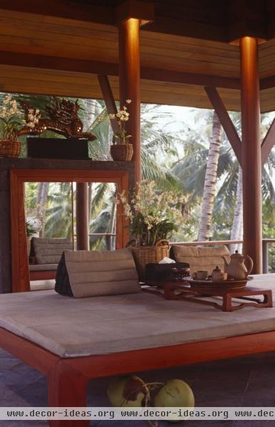 Asian Tropical Bedroom