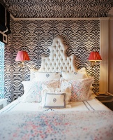 French Hollywood Regency Bedroom